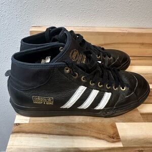 Adidas Snoop x Gonz Black and White Sneakers